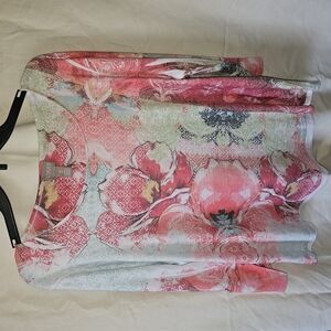 Chico's Colorful Floral Top